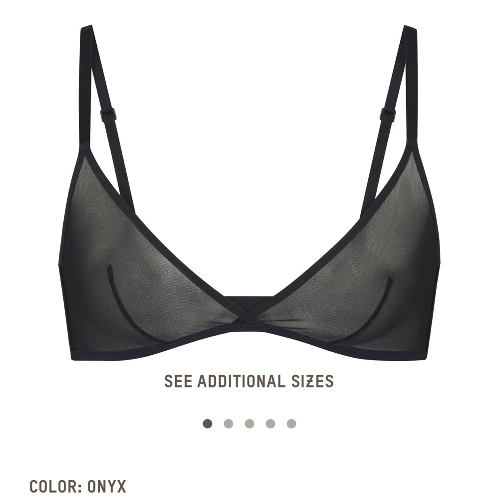 SKIMS Onyx Bra